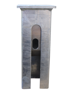 Abdeckkappe für Bodenhülsen 80 x 80 mm, selbstverriegelnd